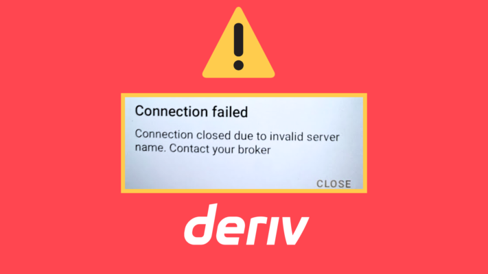 FIX Deriv Server error MT5 (STEP BY STEP)